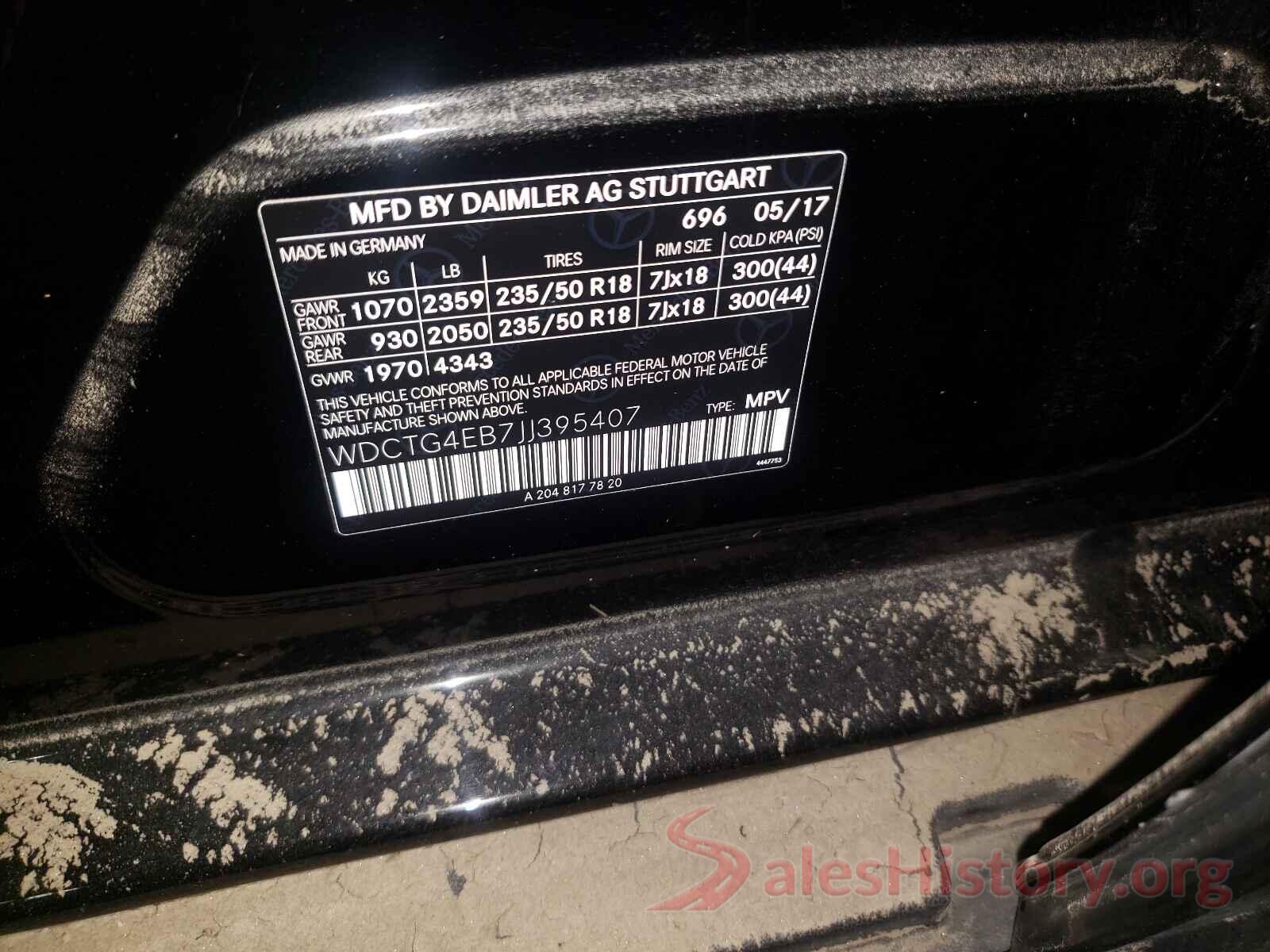 WDCTG4EB7JJ395407 2018 MERCEDES-BENZ GLA-CLASS