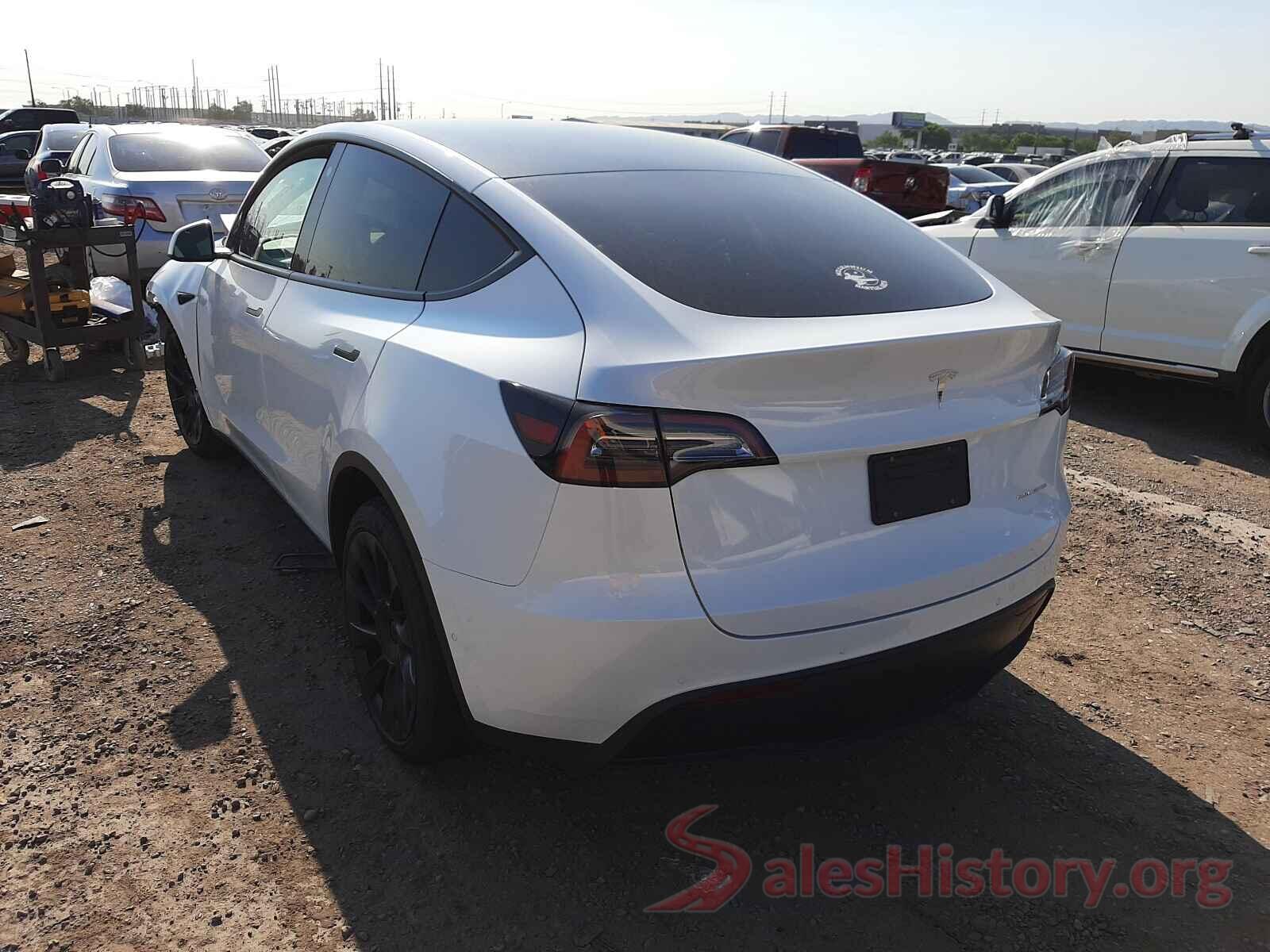 5YJYGDEEXMF202832 2021 TESLA MODEL Y