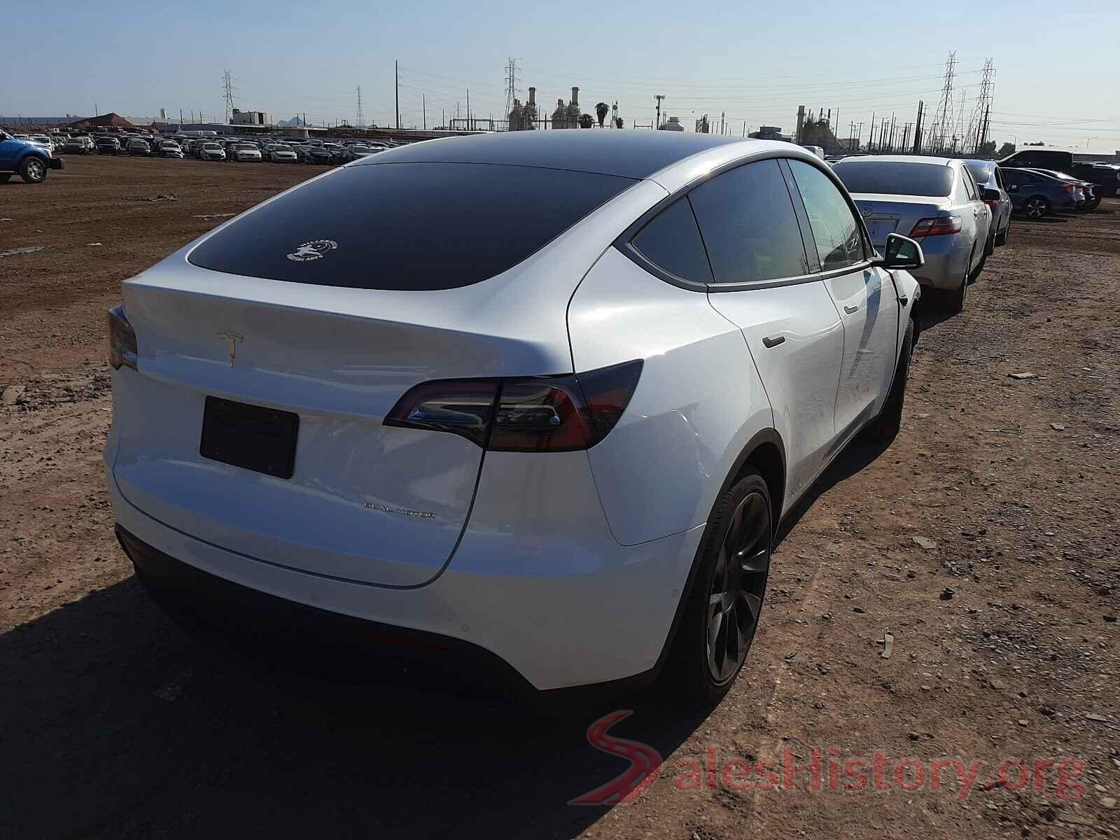 5YJYGDEEXMF202832 2021 TESLA MODEL Y