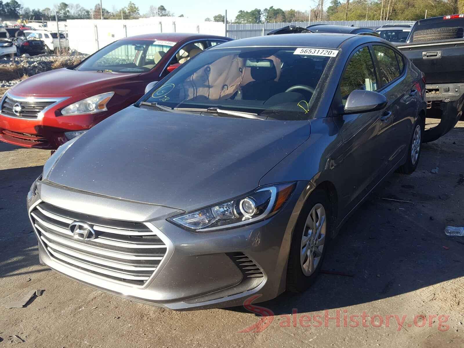 KMHD74LF5HU098155 2017 HYUNDAI ELANTRA