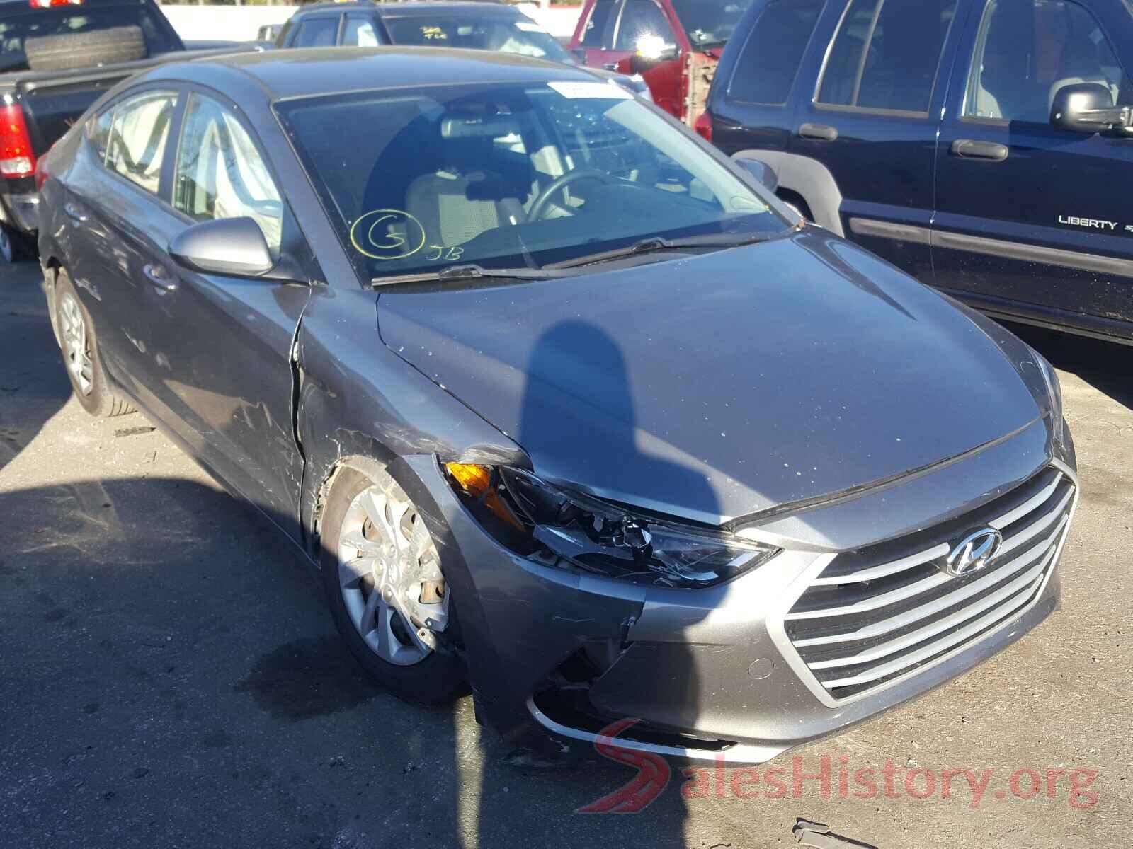 KMHD74LF5HU098155 2017 HYUNDAI ELANTRA