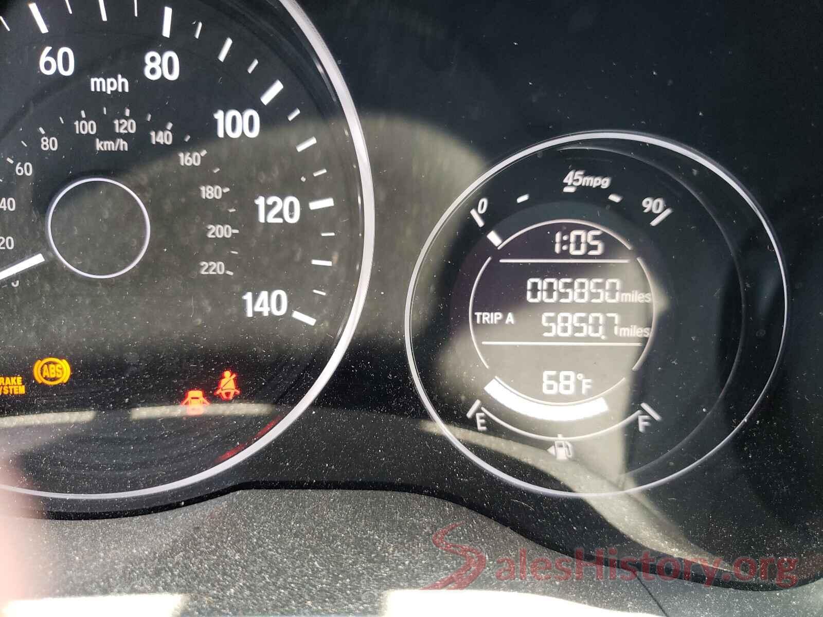 3CZRU6H33JG718100 2018 HONDA HR-V