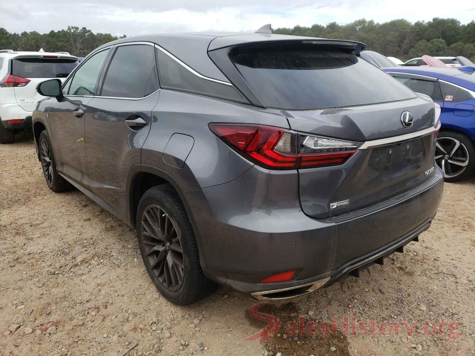 2T2SZMDA8LC213776 2020 LEXUS RX350