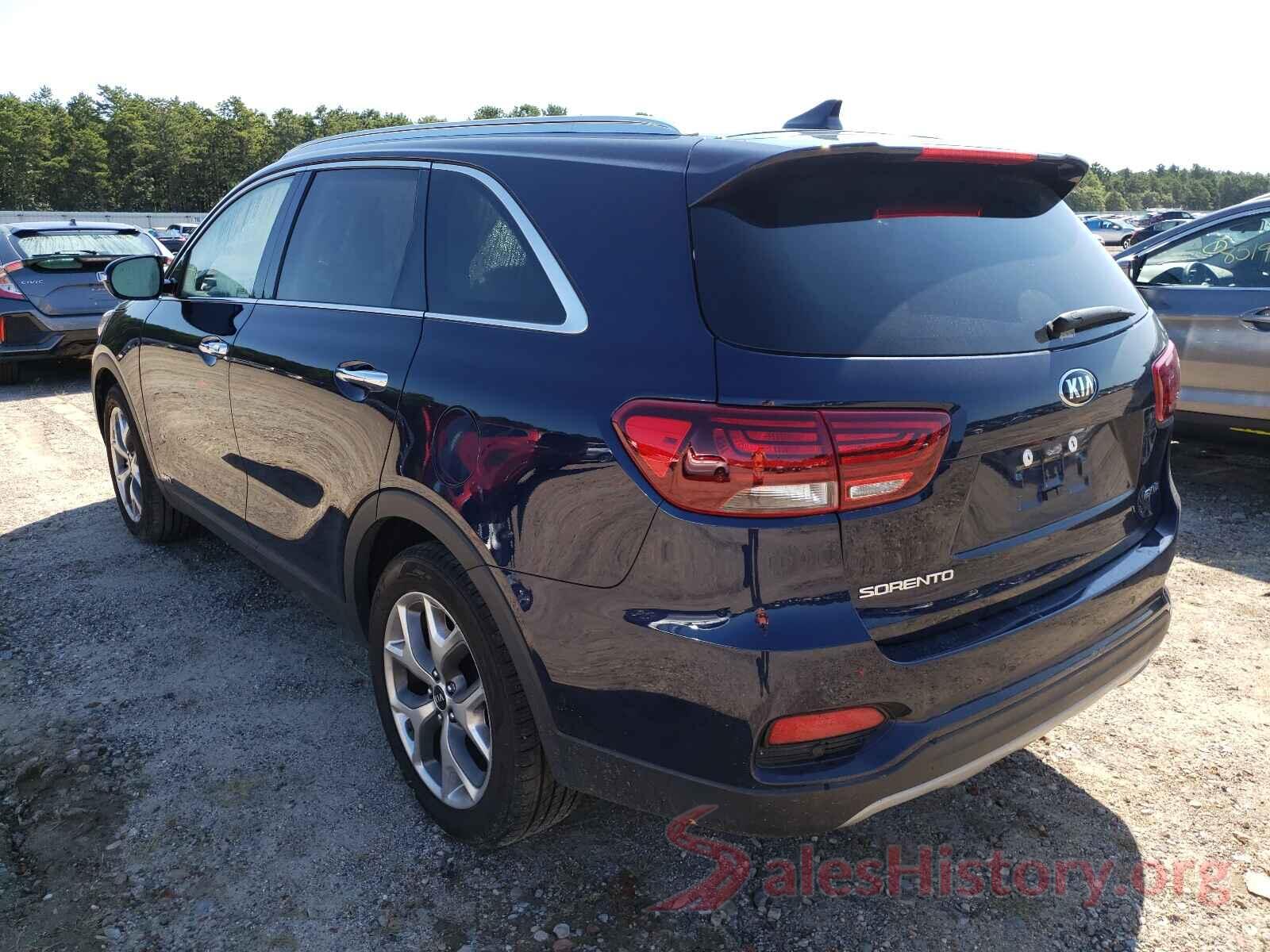 5XYPHDA59KG603891 2019 KIA SORENTO