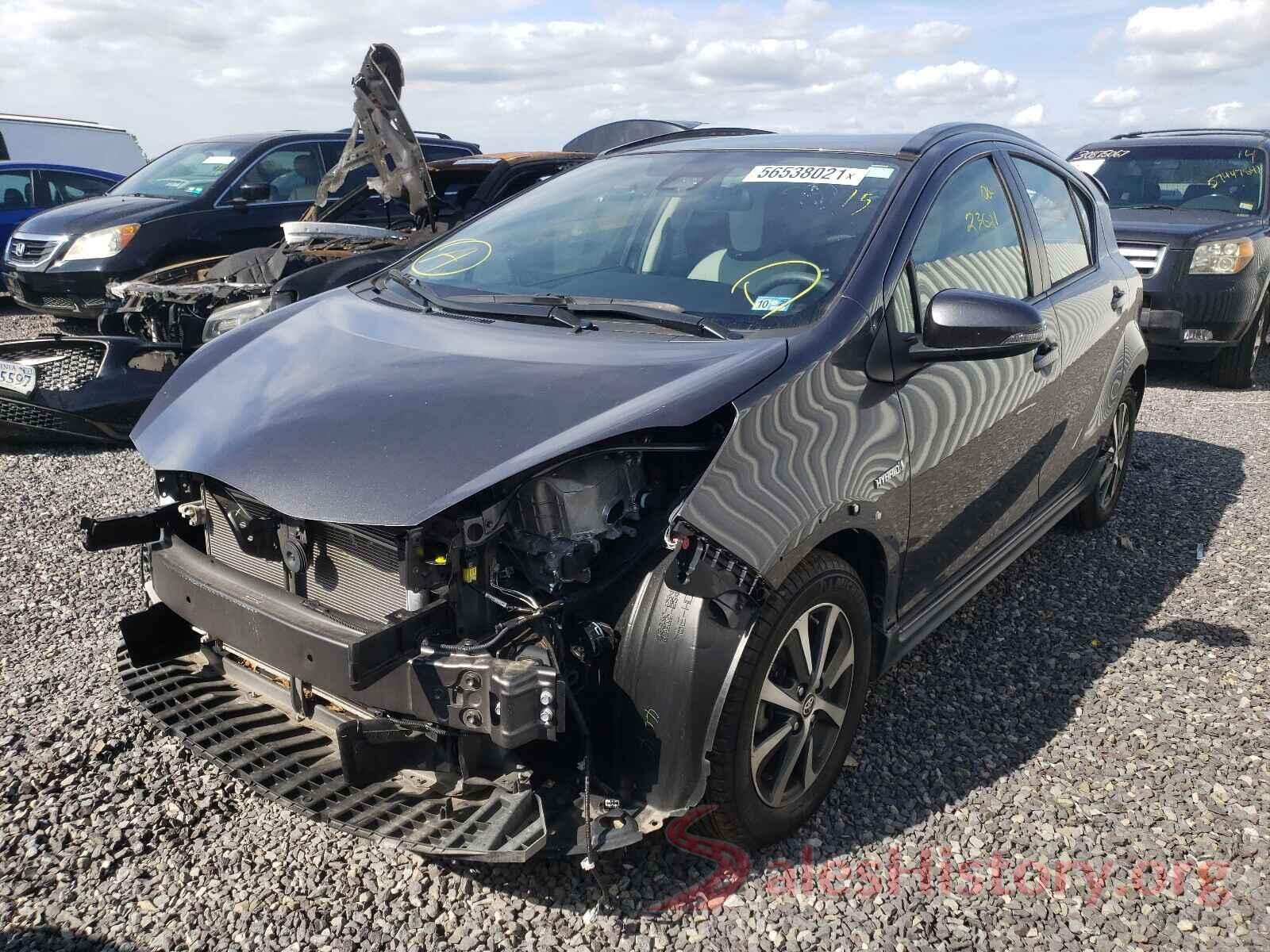 JTDKDTB30J1620106 2018 TOYOTA PRIUS