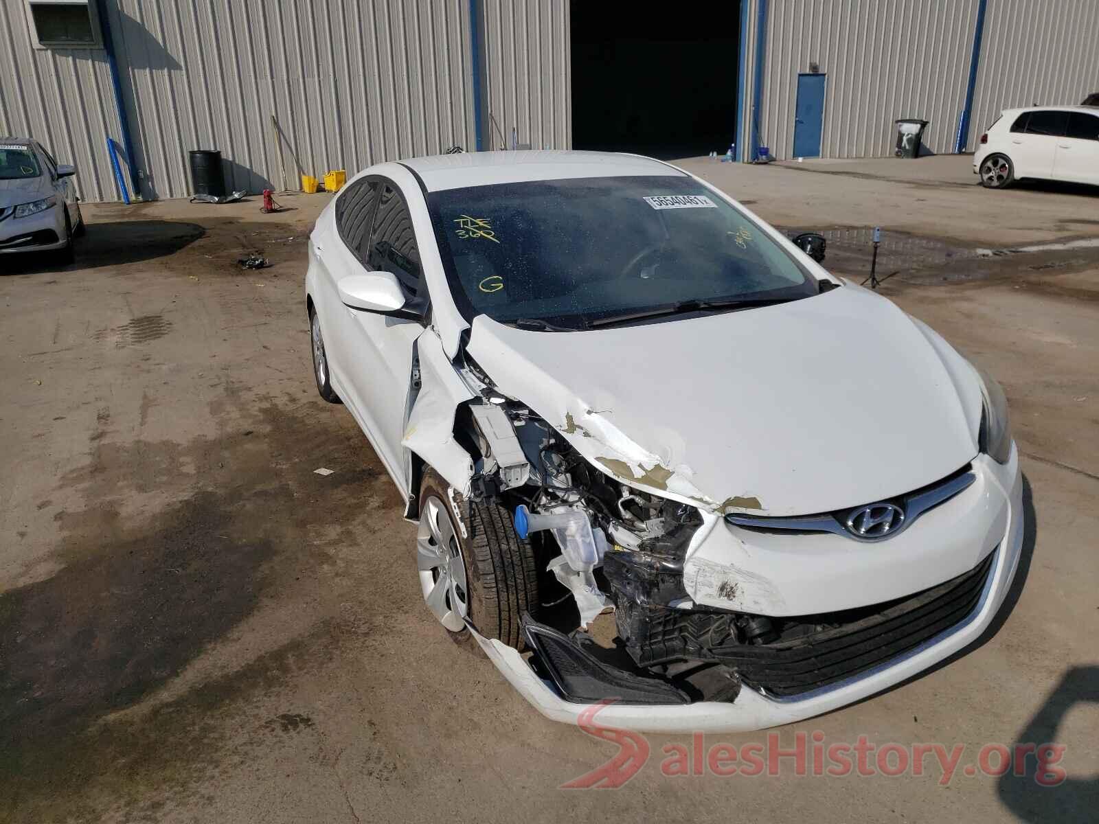 5NPDH4AE6GH751984 2016 HYUNDAI ELANTRA