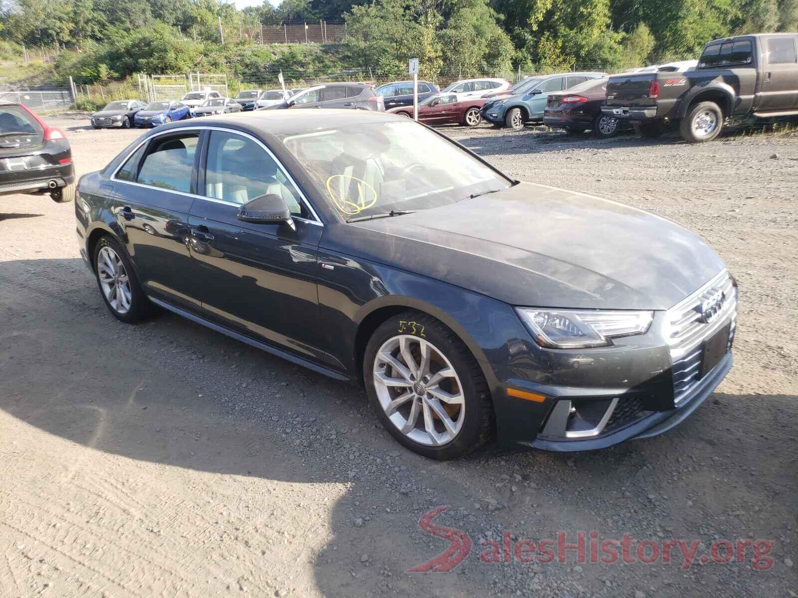 WAUDNAF49KN012881 2019 AUDI A4