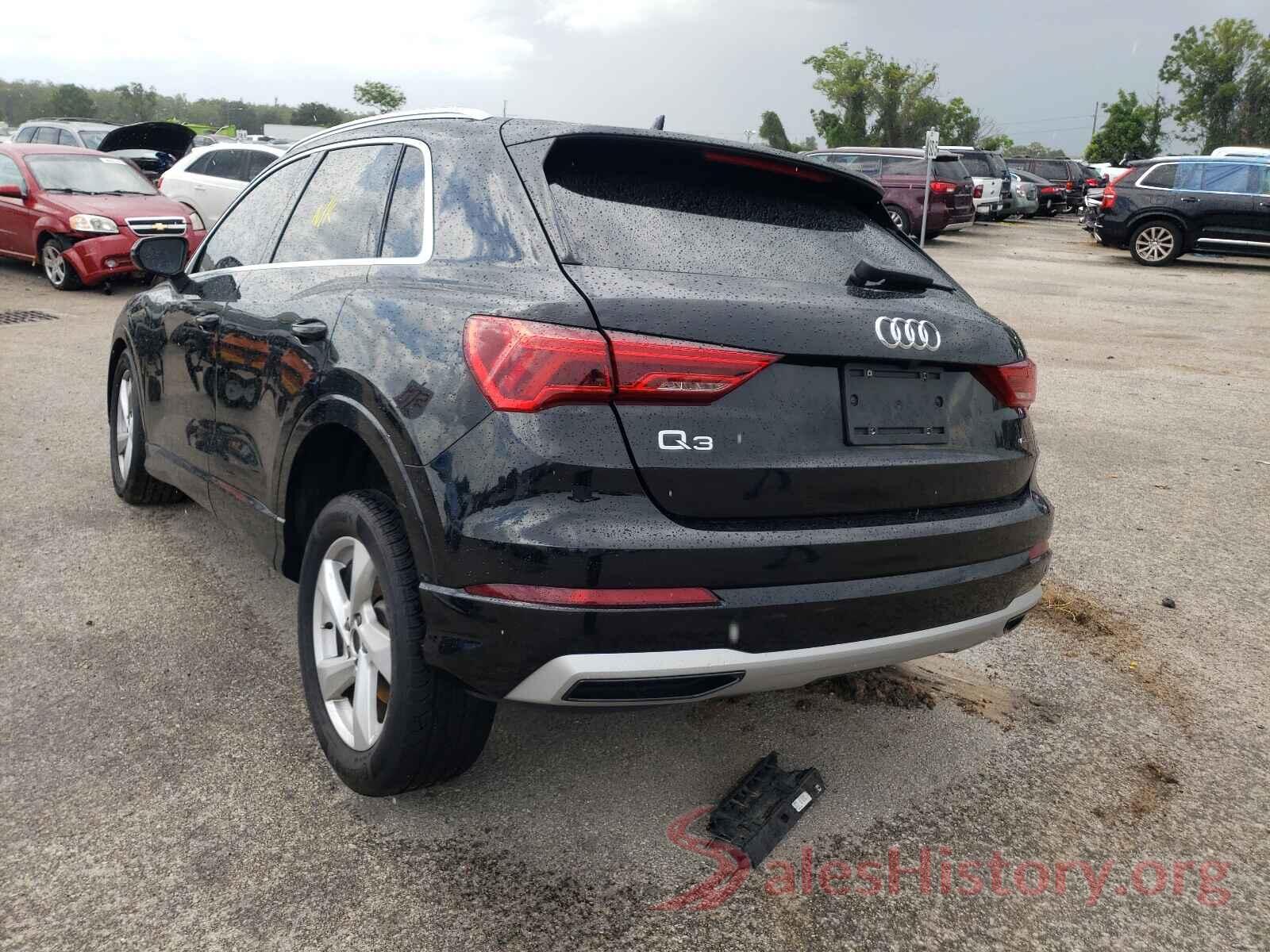 WA1AECF39L1025609 2020 AUDI Q3