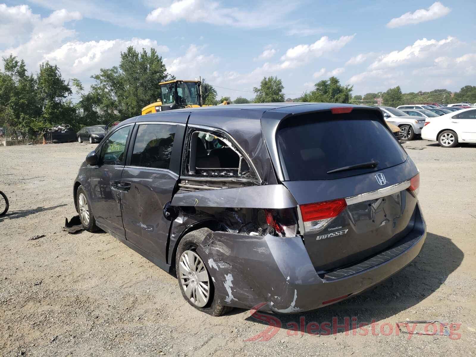 5FNRL5H24HB017365 2017 HONDA ODYSSEY