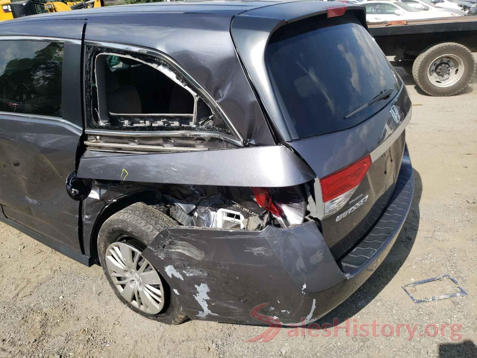 5FNRL5H24HB017365 2017 HONDA ODYSSEY