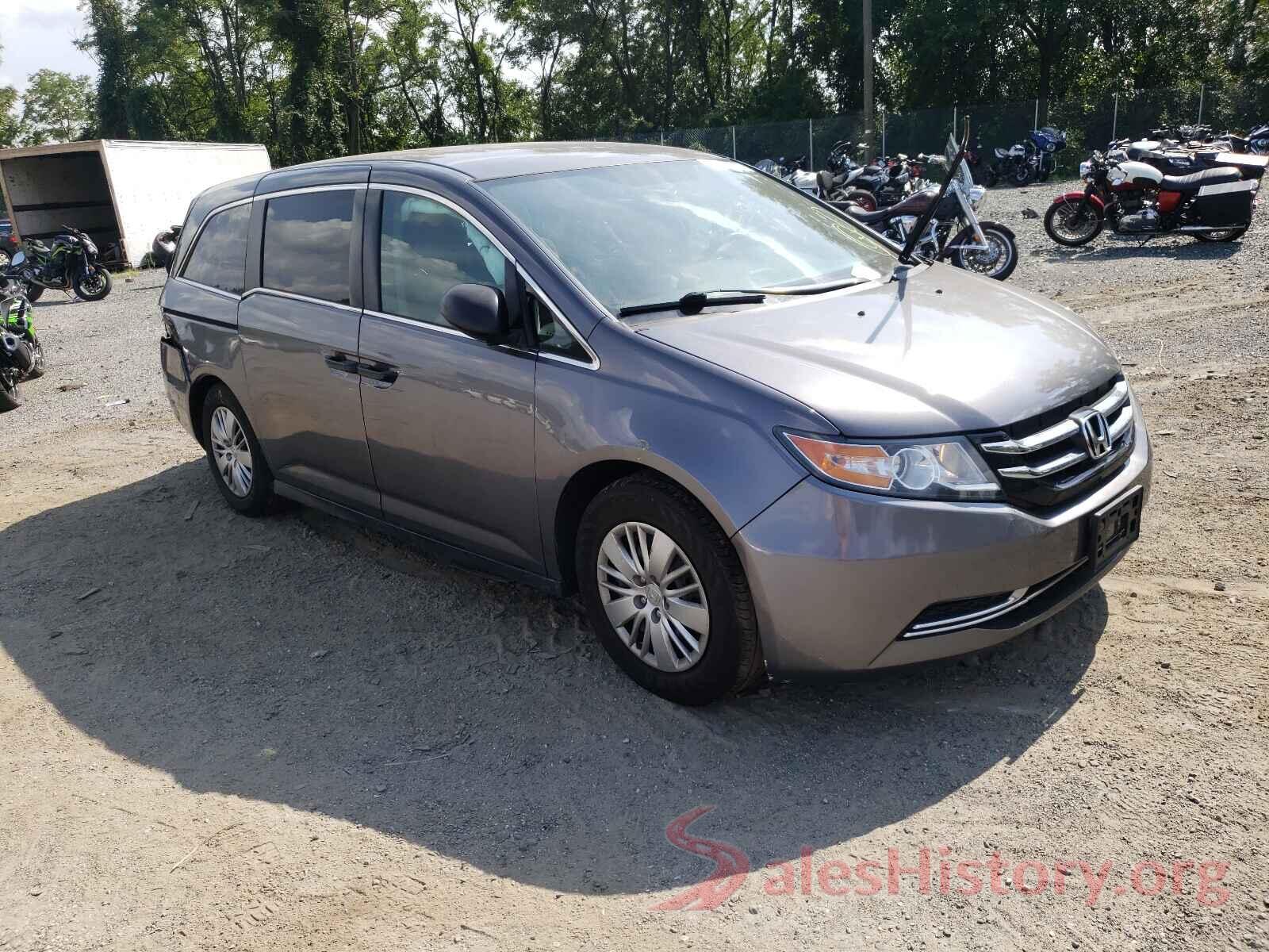 5FNRL5H24HB017365 2017 HONDA ODYSSEY