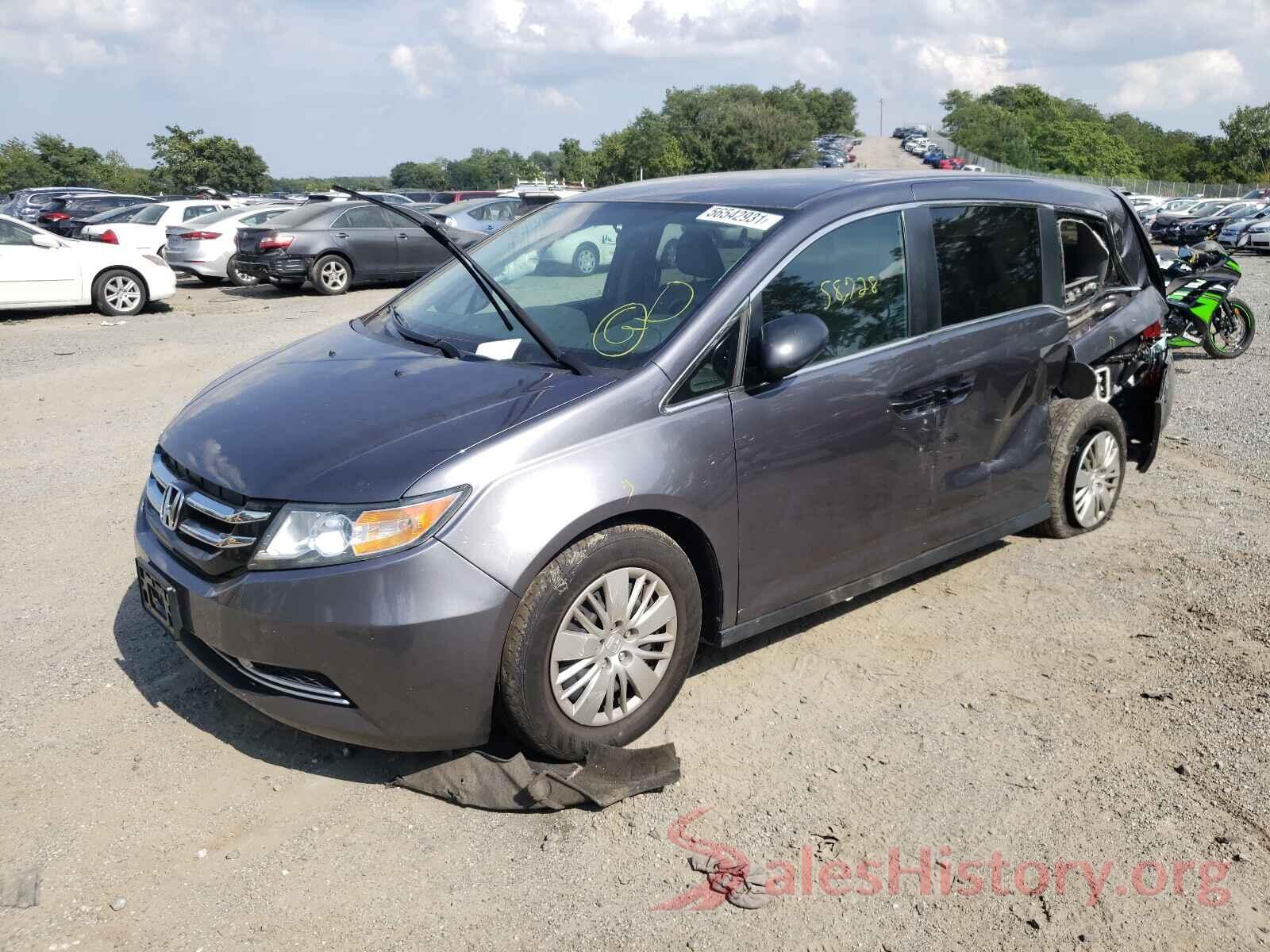 5FNRL5H24HB017365 2017 HONDA ODYSSEY