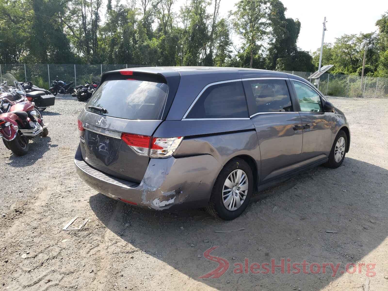 5FNRL5H24HB017365 2017 HONDA ODYSSEY