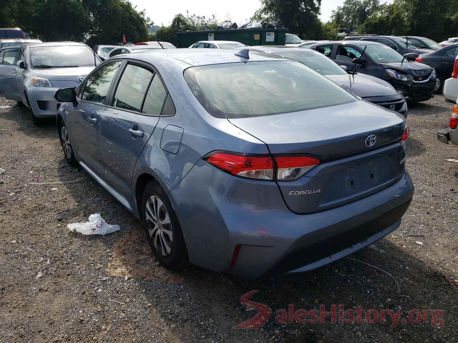 JTDEAMDE7MJ016440 2021 TOYOTA COROLLA