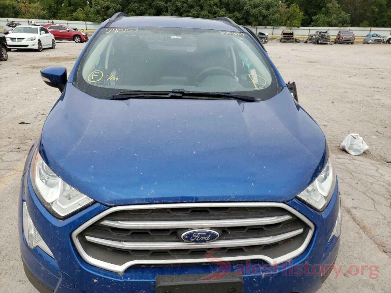 MAJ3P1TE9JC240157 2018 FORD ECOSPORT