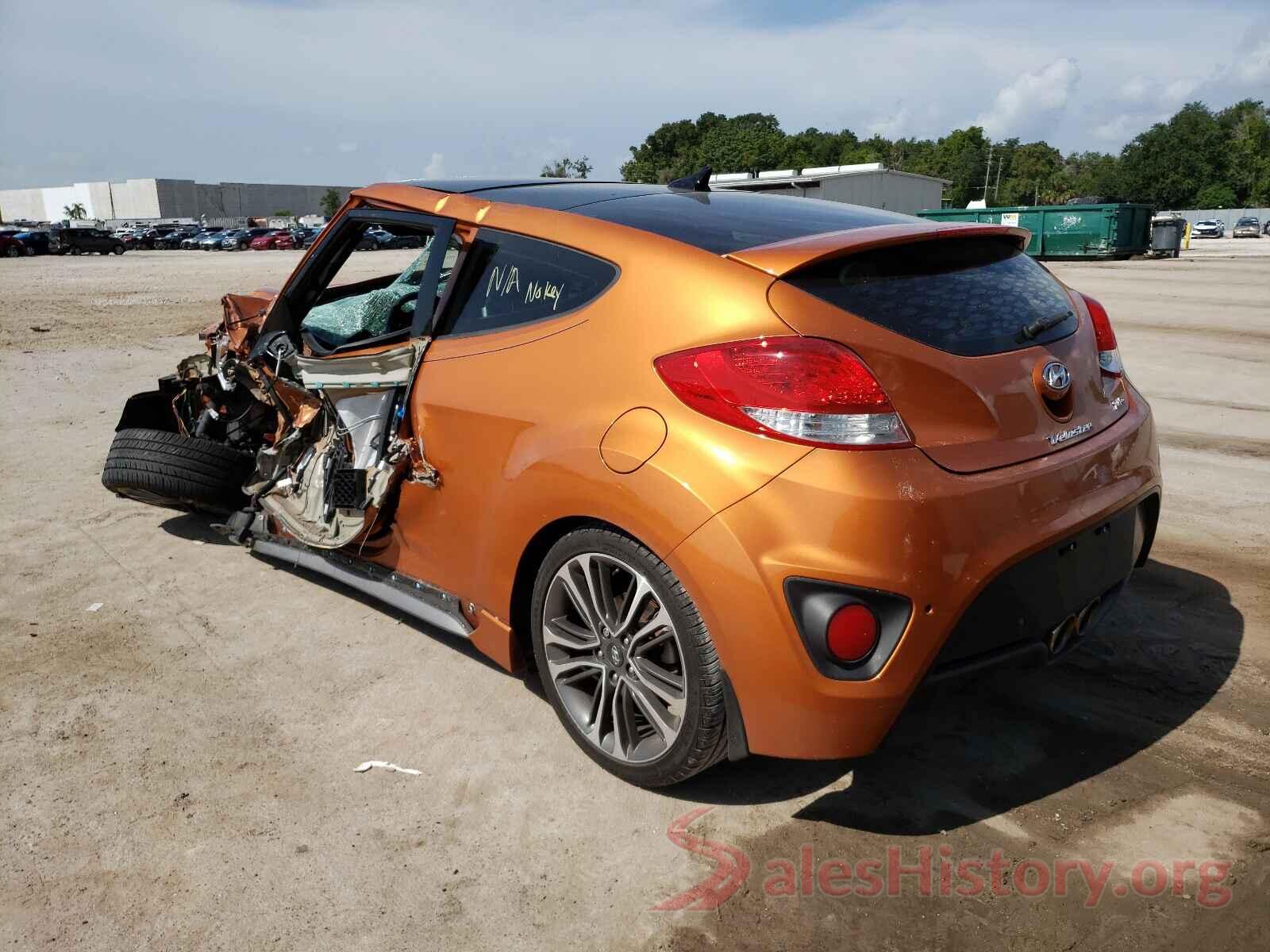 KMHTC6AE0GU249415 2016 HYUNDAI VELOSTER