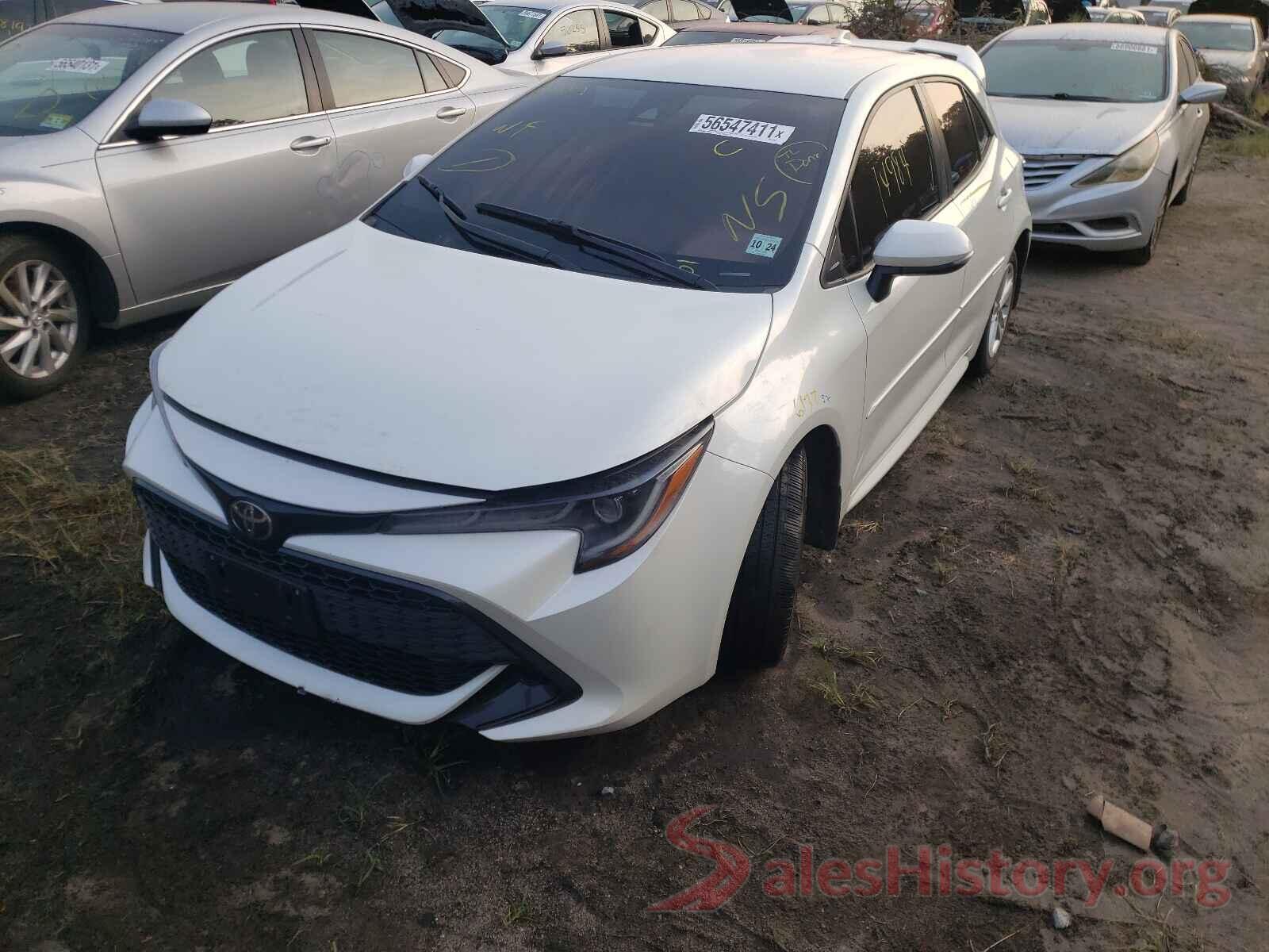 JTNK4RBE2K3053080 2019 TOYOTA COROLLA