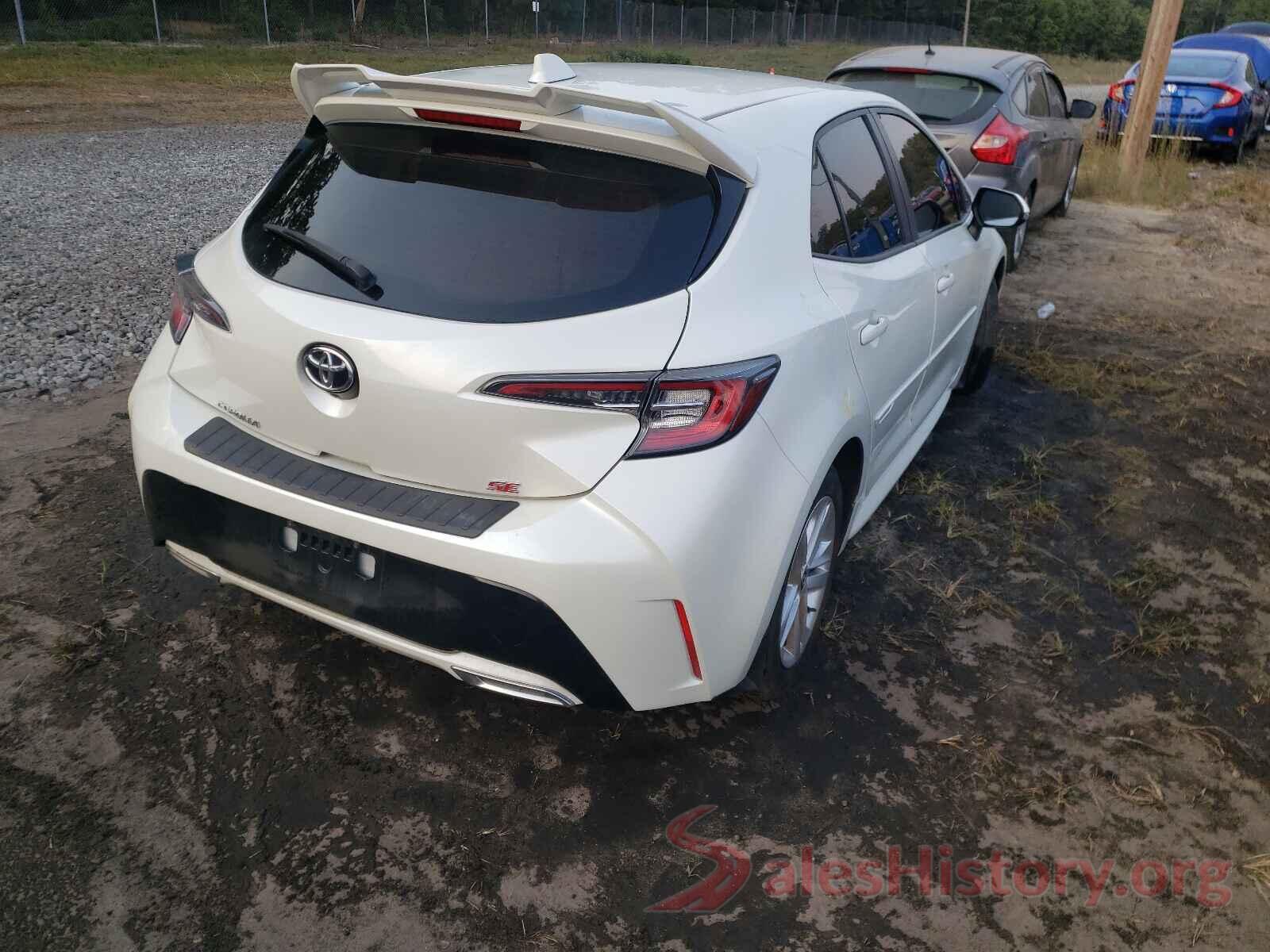 JTNK4RBE2K3053080 2019 TOYOTA COROLLA