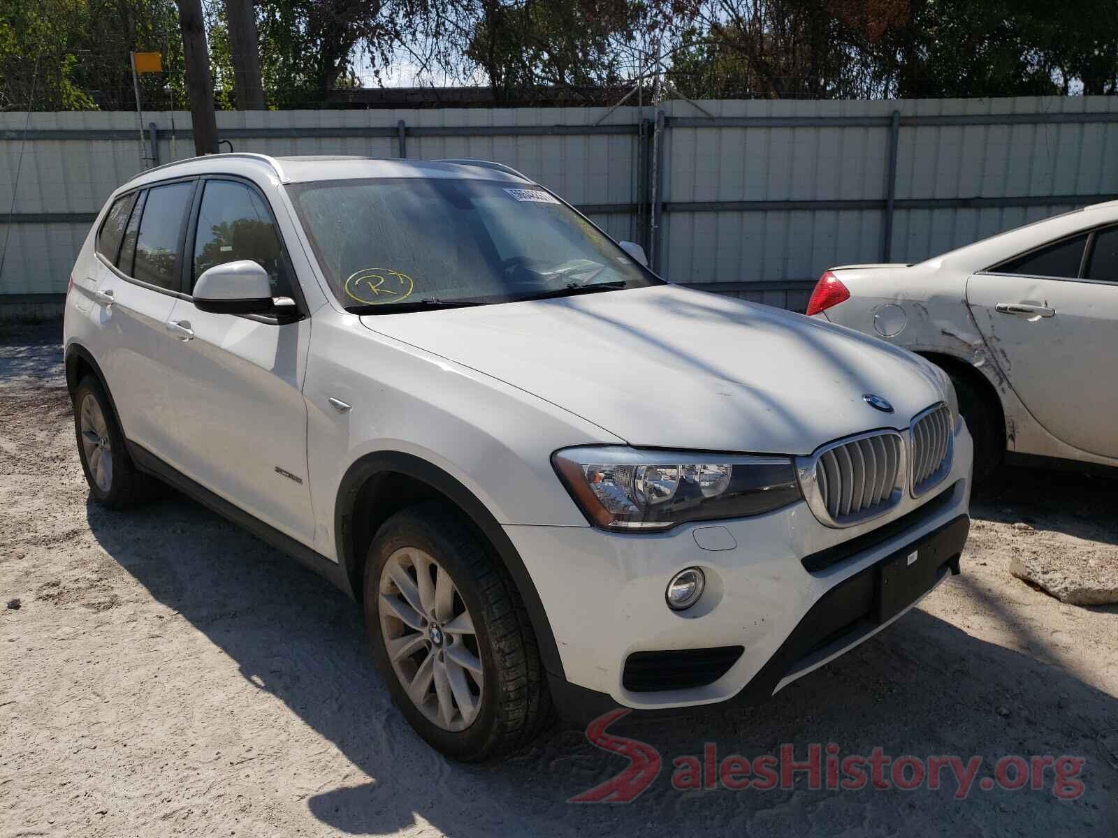 5UXWZ7C35H0V94559 2017 BMW X3