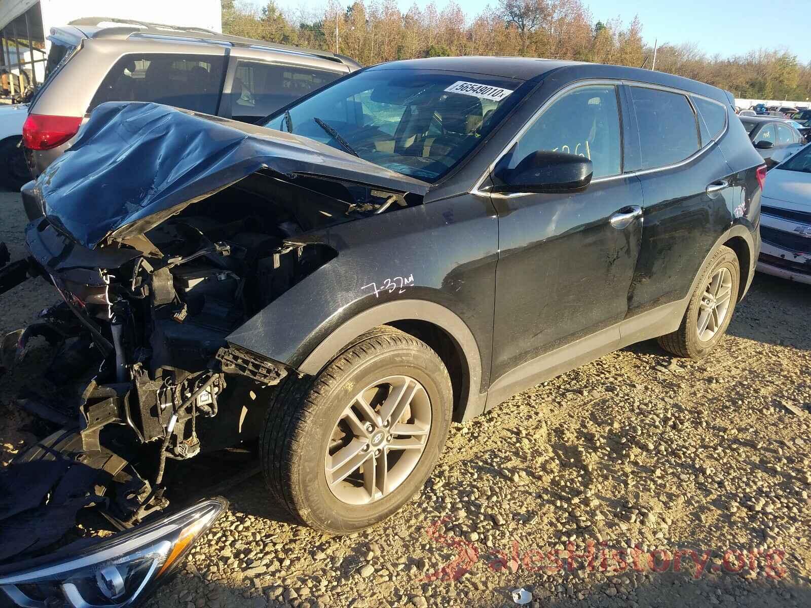 5NMZT3LB2JH096163 2018 HYUNDAI SANTA FE