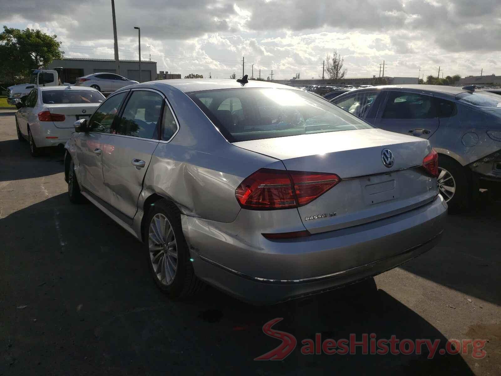 1VWBS7A37GC037086 2016 VOLKSWAGEN PASSAT