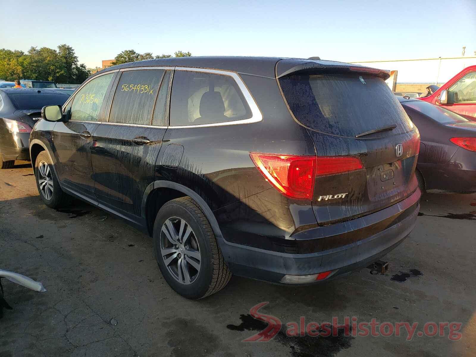 5FNYF5H51GB046589 2016 HONDA PILOT