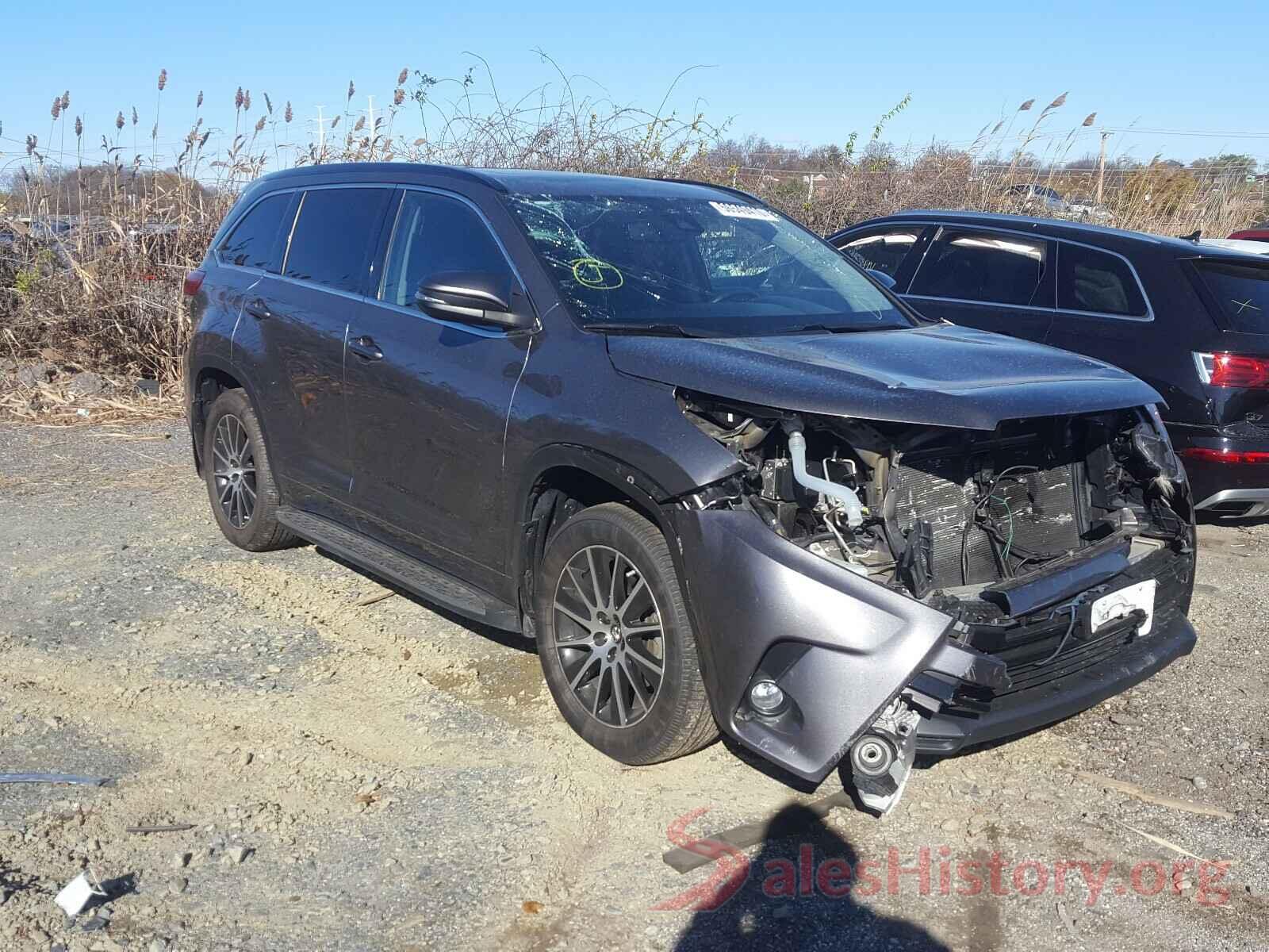 5TDKZRFH1HS518014 2017 TOYOTA HIGHLANDER