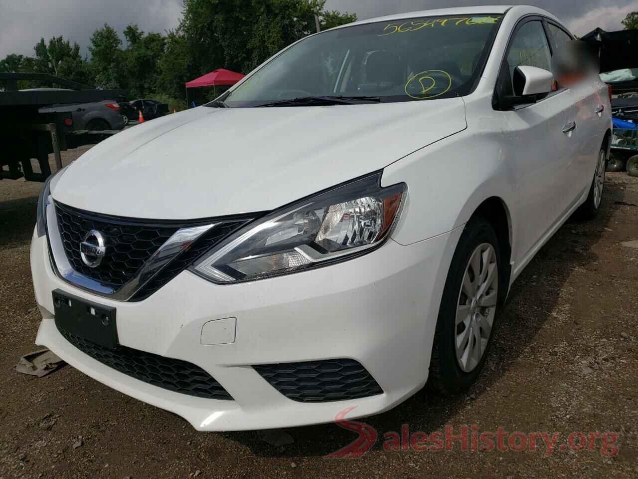 3N1AB7AP1HY406845 2017 NISSAN SENTRA