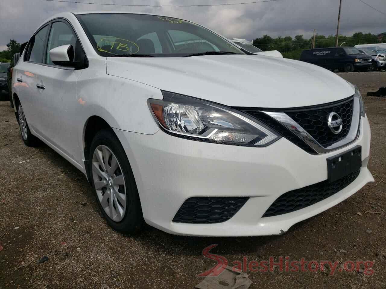 3N1AB7AP1HY406845 2017 NISSAN SENTRA