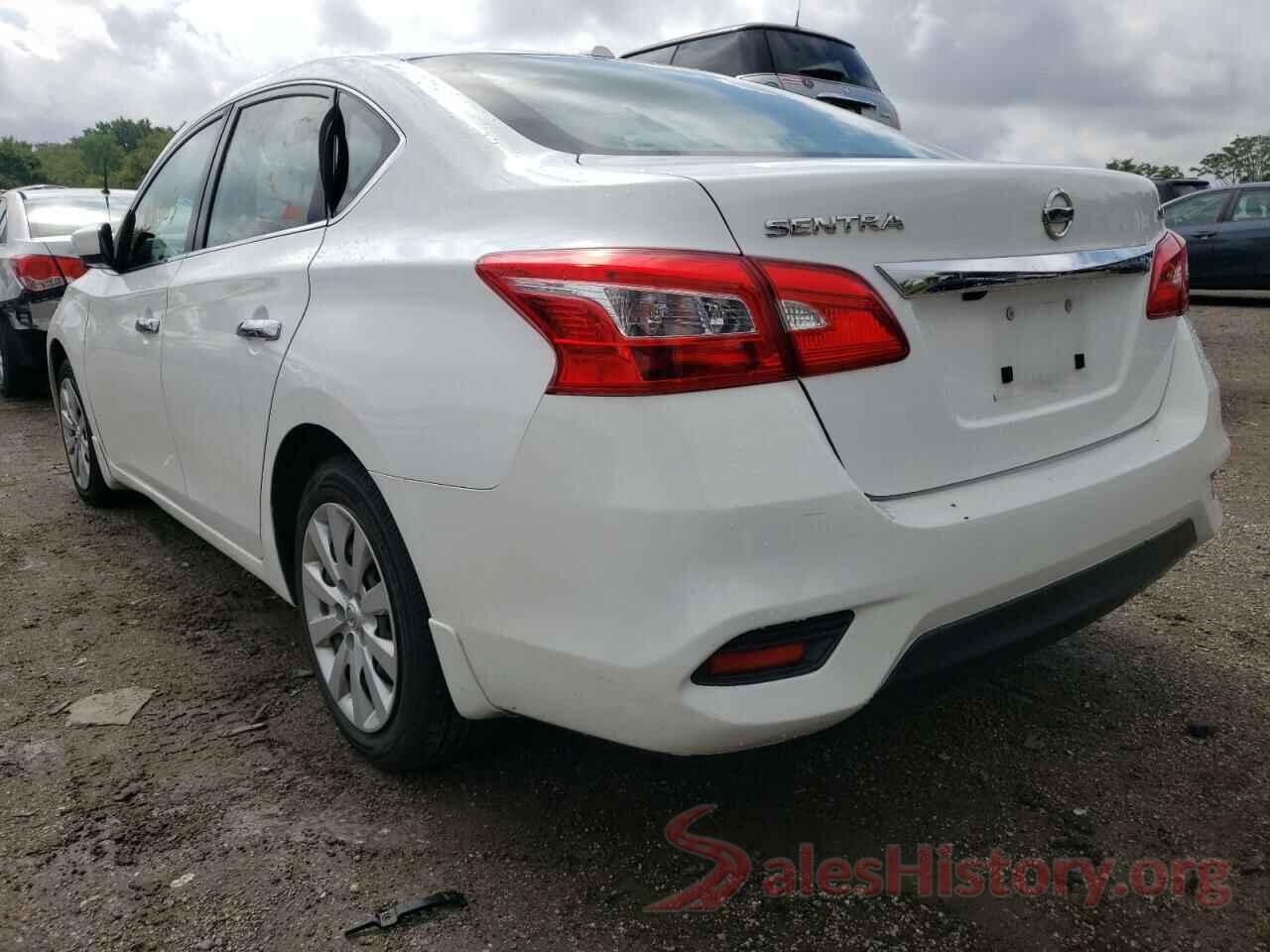 3N1AB7AP1HY406845 2017 NISSAN SENTRA