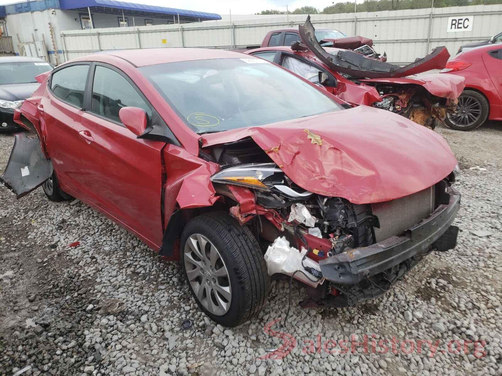 KMHDH4AE3GU543434 2016 HYUNDAI ELANTRA