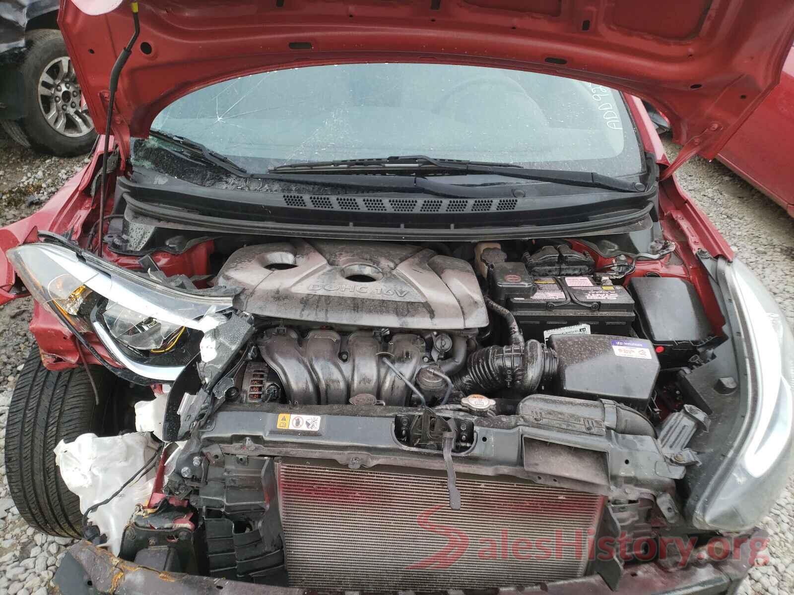 KMHDH4AE3GU543434 2016 HYUNDAI ELANTRA