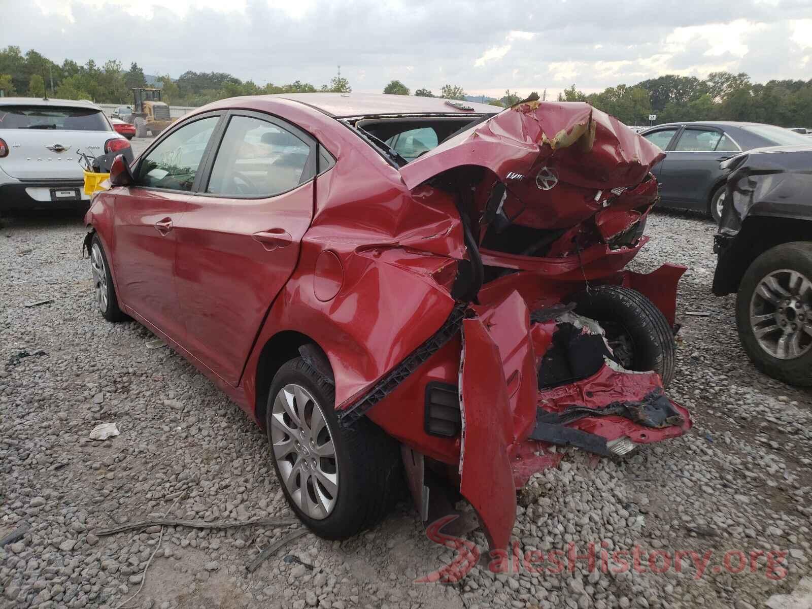 KMHDH4AE3GU543434 2016 HYUNDAI ELANTRA