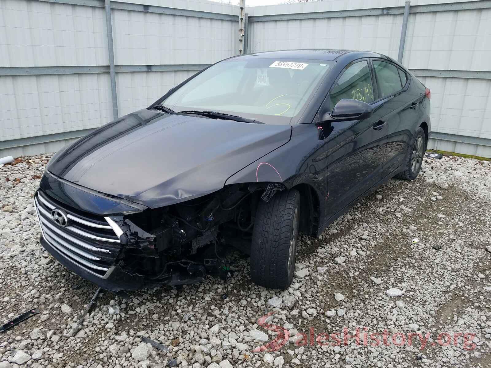 5NPD84LF5HH018400 2017 HYUNDAI ELANTRA