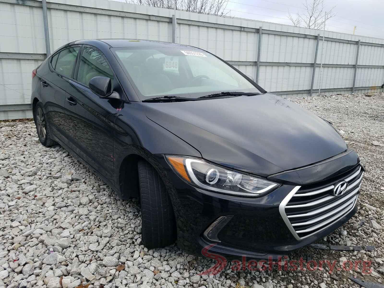 5NPD84LF5HH018400 2017 HYUNDAI ELANTRA