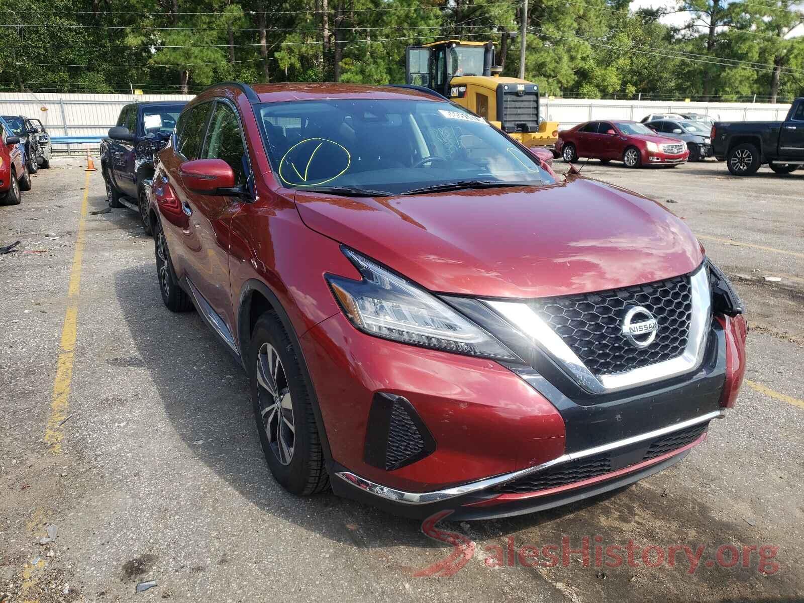 5N1AZ2BJXLN131628 2020 NISSAN MURANO