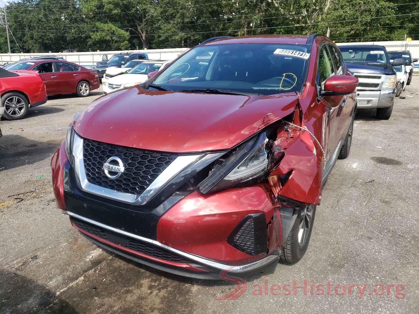 5N1AZ2BJXLN131628 2020 NISSAN MURANO