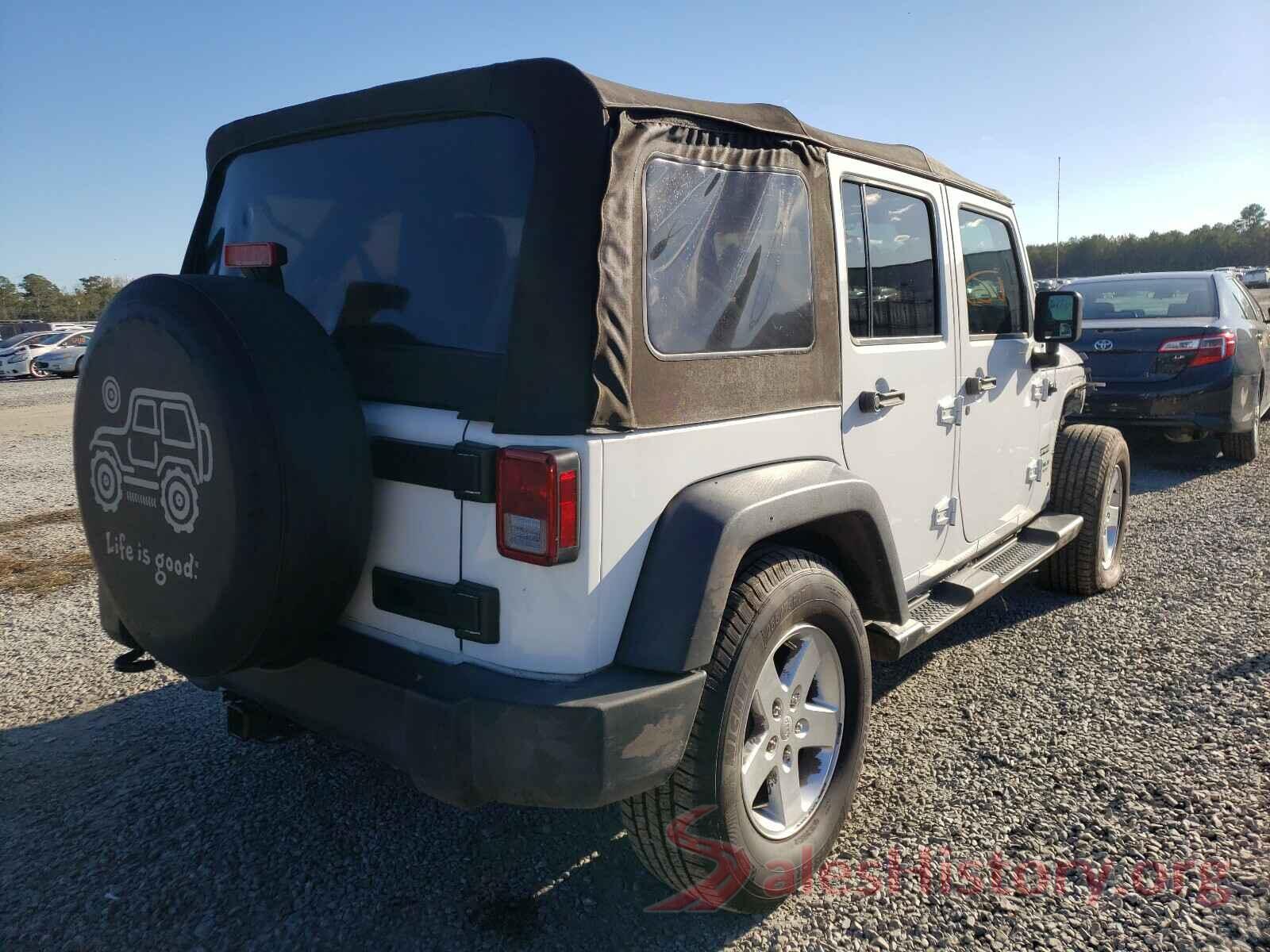 1C4BJWDG4GL117766 2016 JEEP WRANGLER