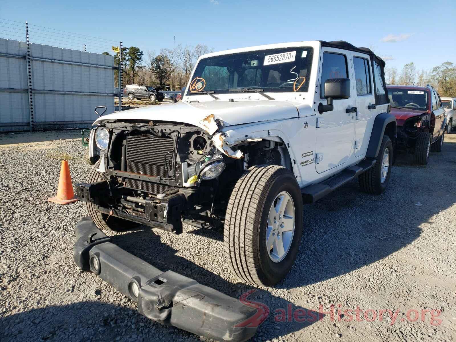 1C4BJWDG4GL117766 2016 JEEP WRANGLER