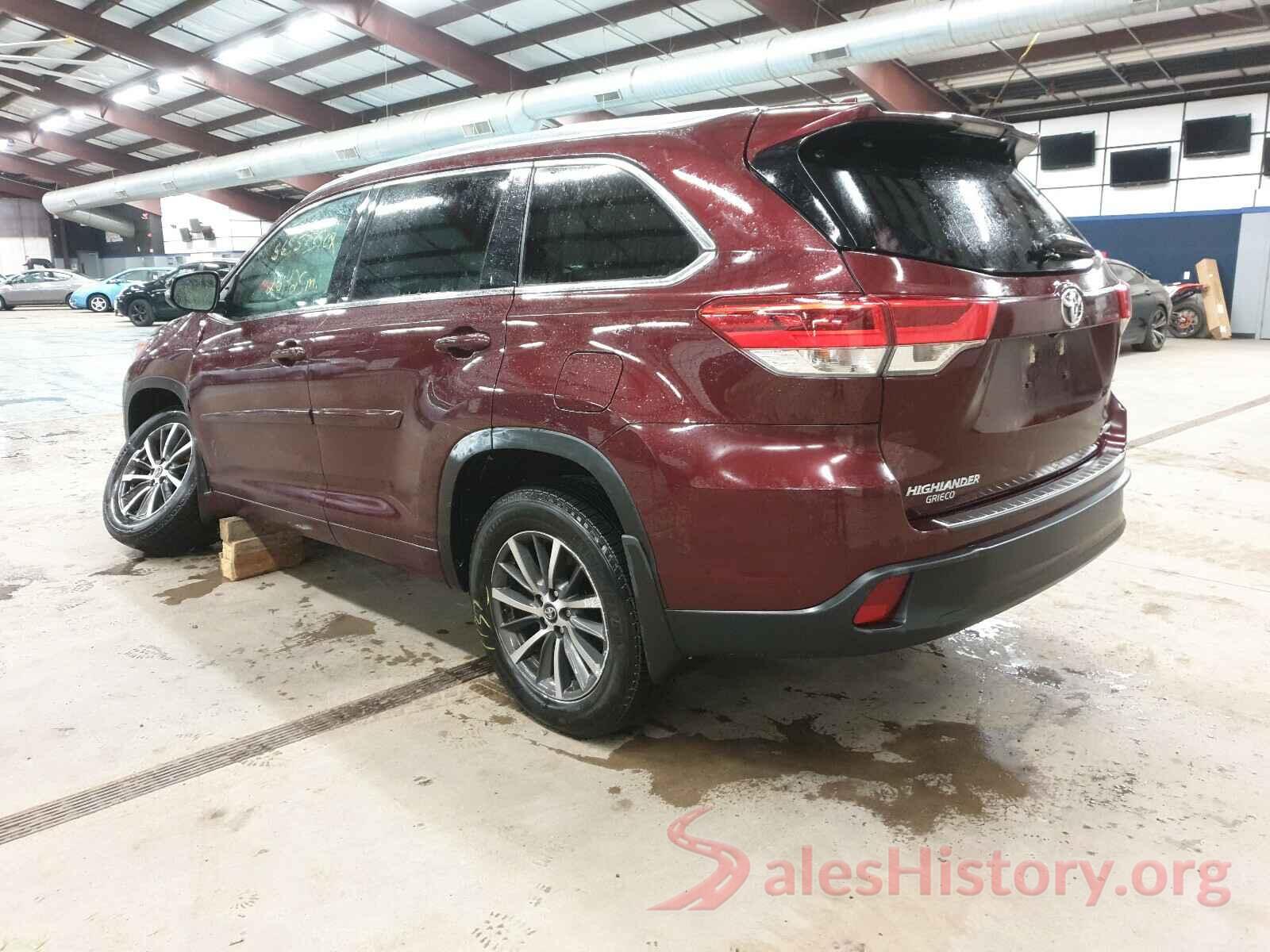 5TDJZRFH1JS868129 2018 TOYOTA HIGHLANDER