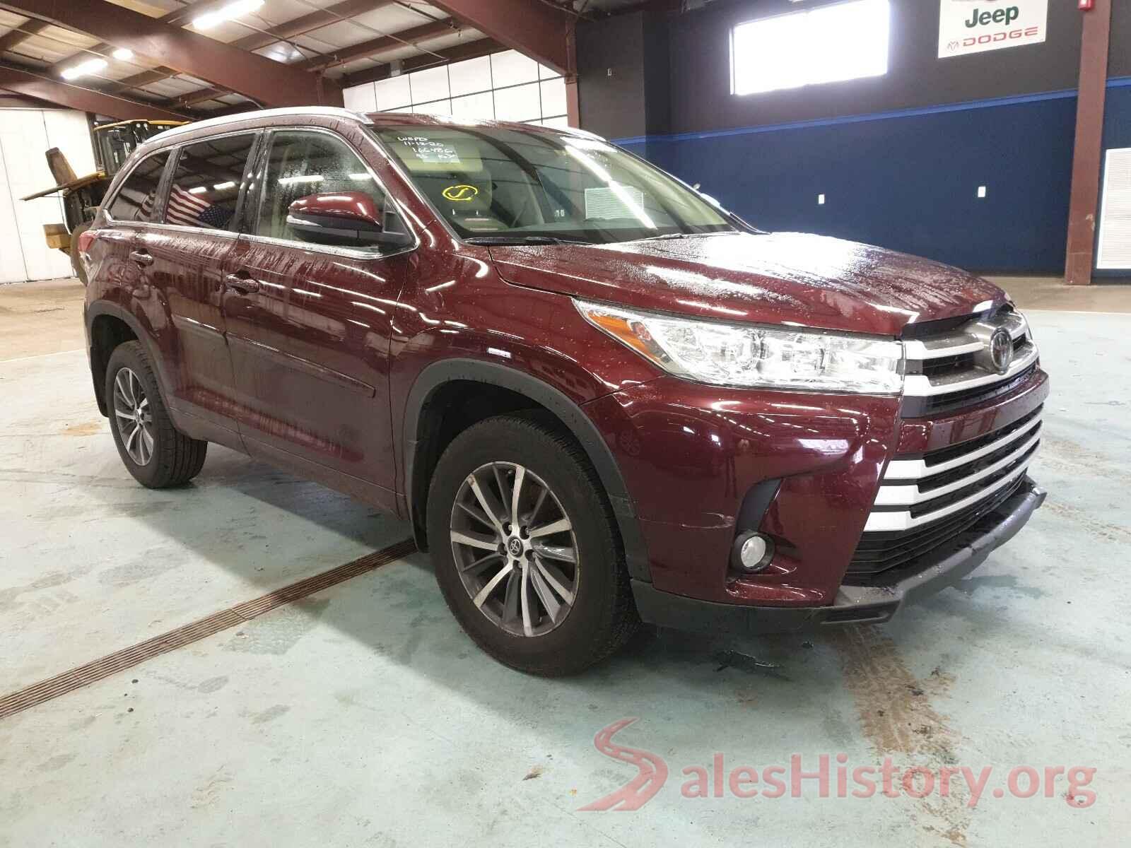 5TDJZRFH1JS868129 2018 TOYOTA HIGHLANDER