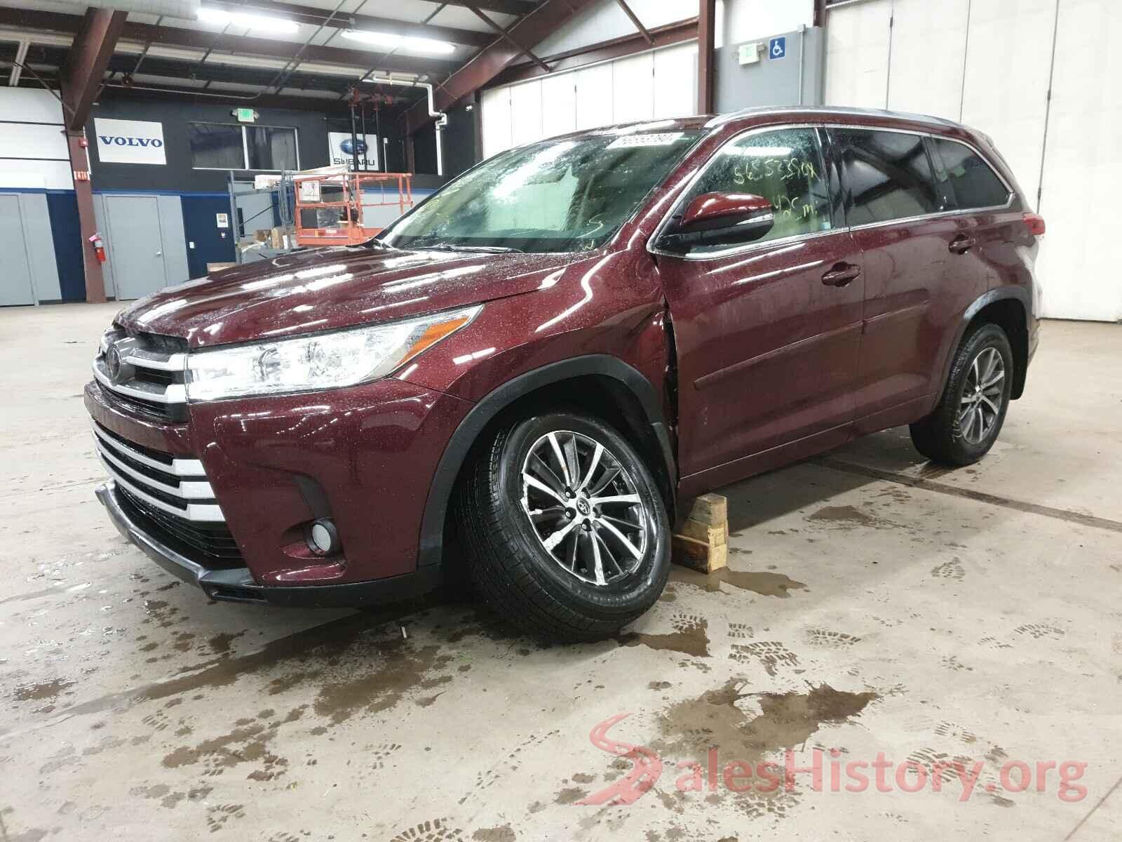 5TDJZRFH1JS868129 2018 TOYOTA HIGHLANDER