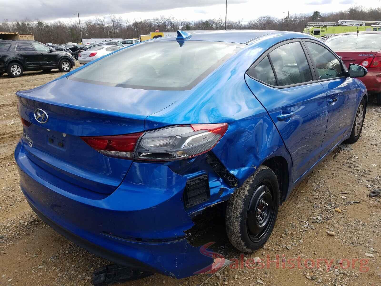 5NPD74LF6HH139522 2017 HYUNDAI ELANTRA