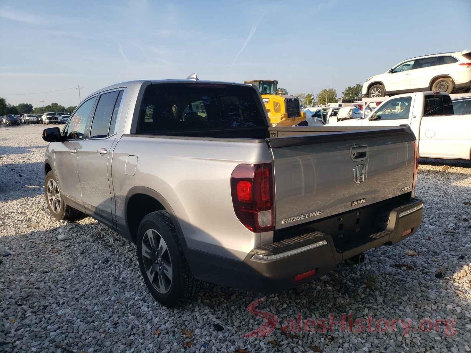 5FPYK3F56KB039365 2019 HONDA RIDGELINE