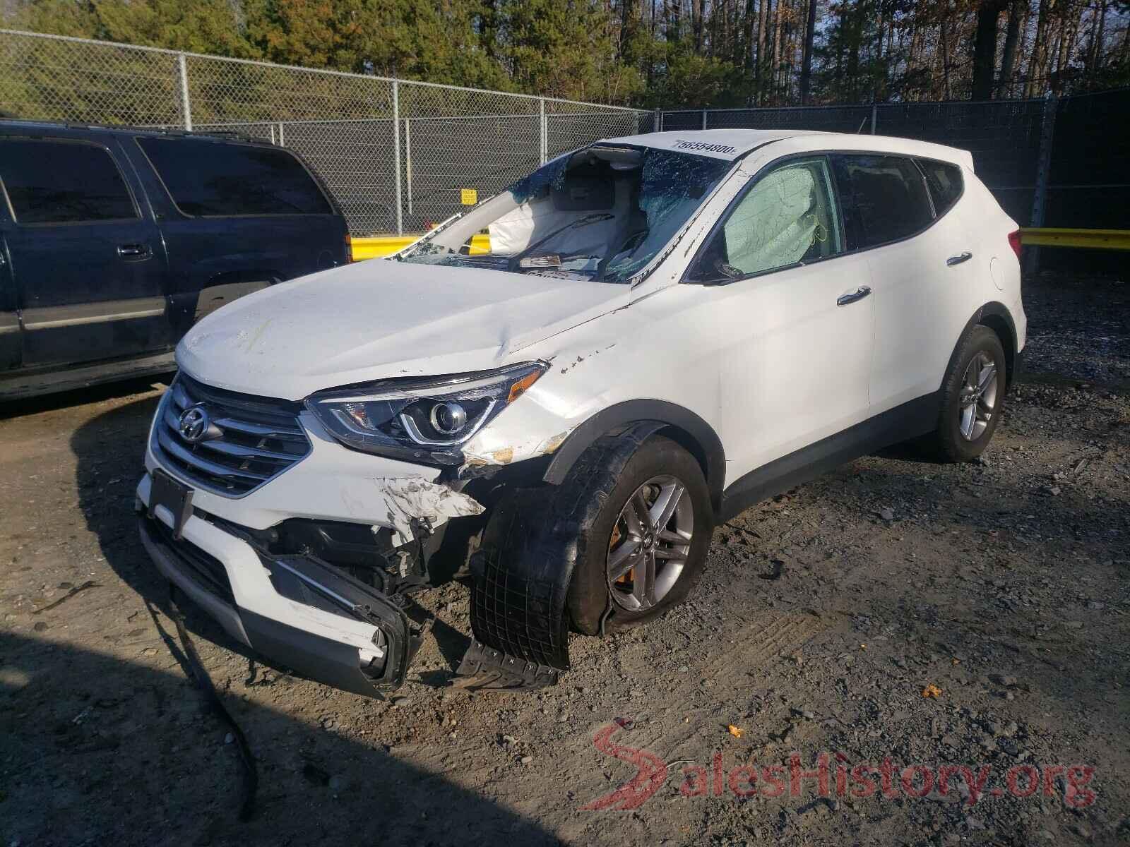 5XYZTDLB4JG568606 2018 HYUNDAI SANTA FE