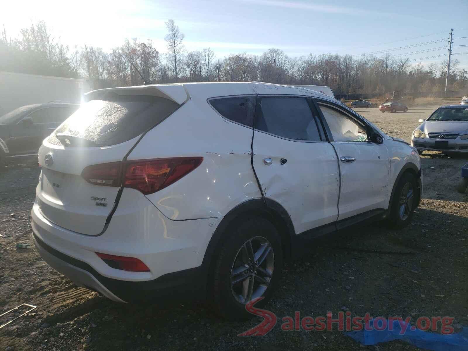 5XYZTDLB4JG568606 2018 HYUNDAI SANTA FE