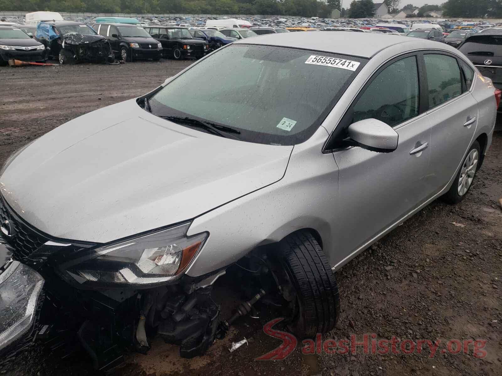 3N1AB7AP4KY214651 2019 NISSAN SENTRA