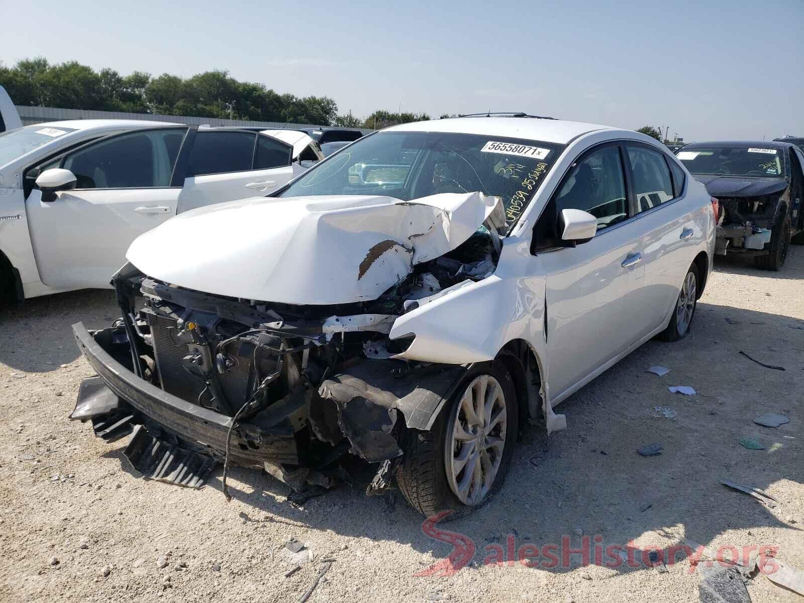 3N1AB7APXKY311174 2019 NISSAN SENTRA