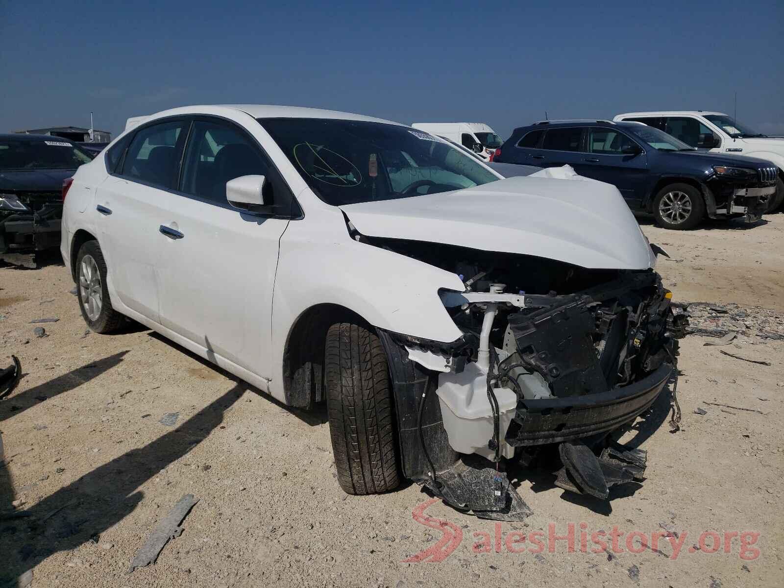 3N1AB7APXKY311174 2019 NISSAN SENTRA