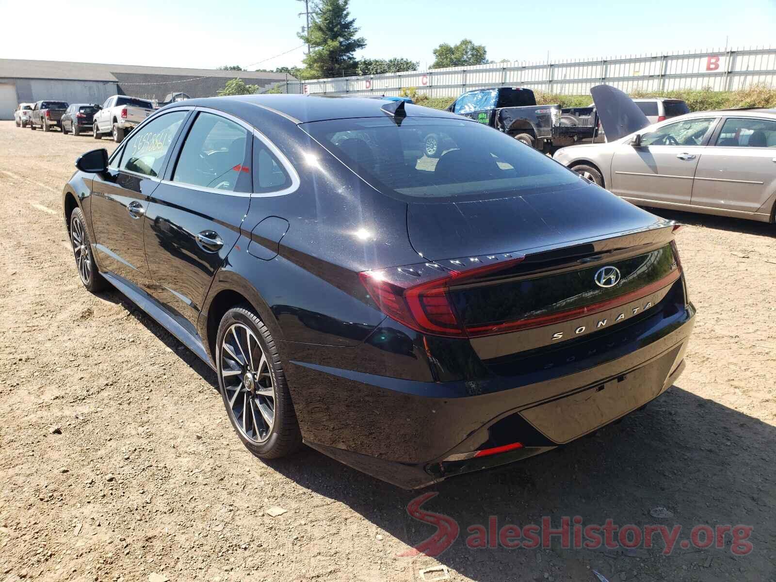 5NPEJ4J27LH007464 2020 HYUNDAI SONATA